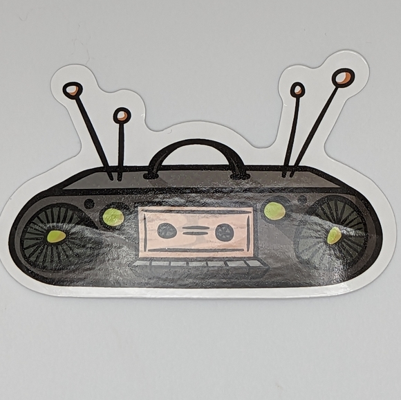 Radio Sticker - Picture 1 of 2